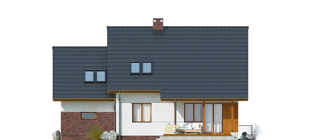 Elewacja boczna lewa