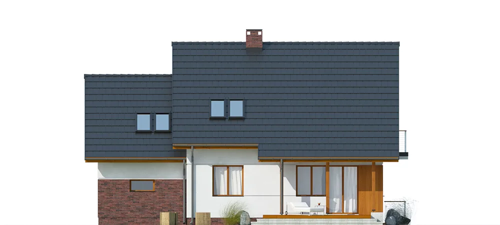 Elewacja boczna lewa