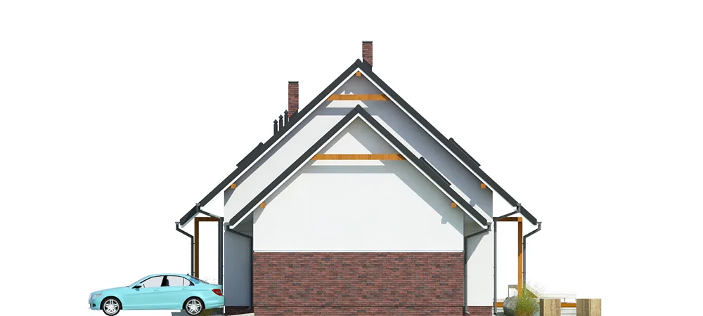 Elewacja boczna prawa