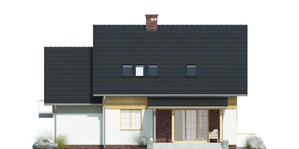 Elewacja boczna lewa