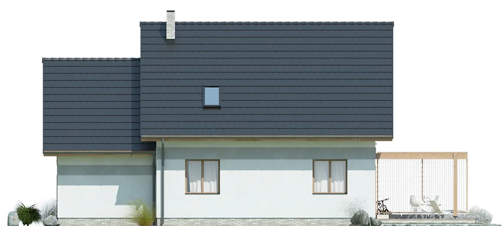 Elewacja boczna lewa