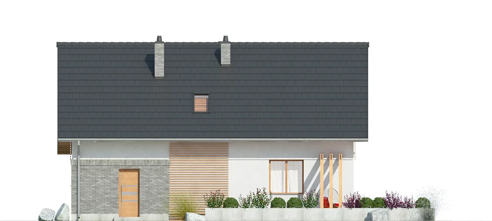 Elewacja boczna lewa