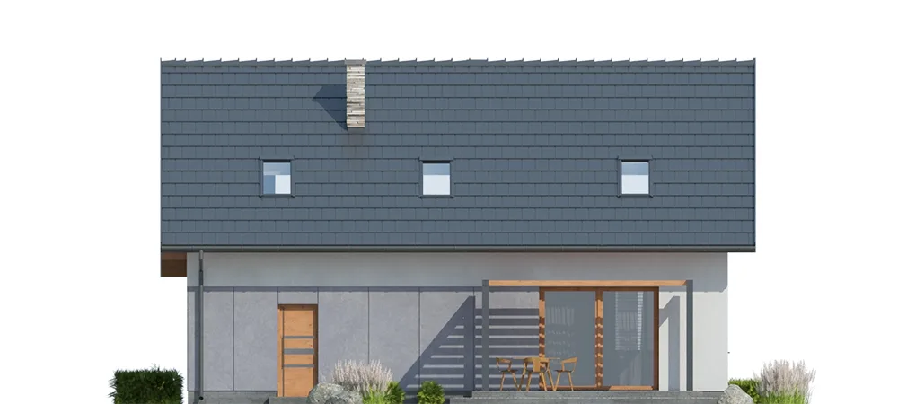 Elewacja boczna lewa