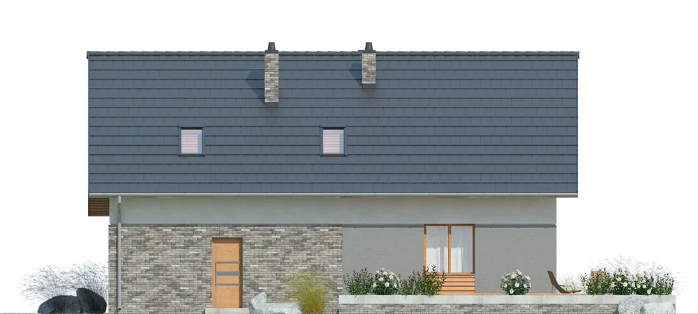 Elewacja boczna lewa