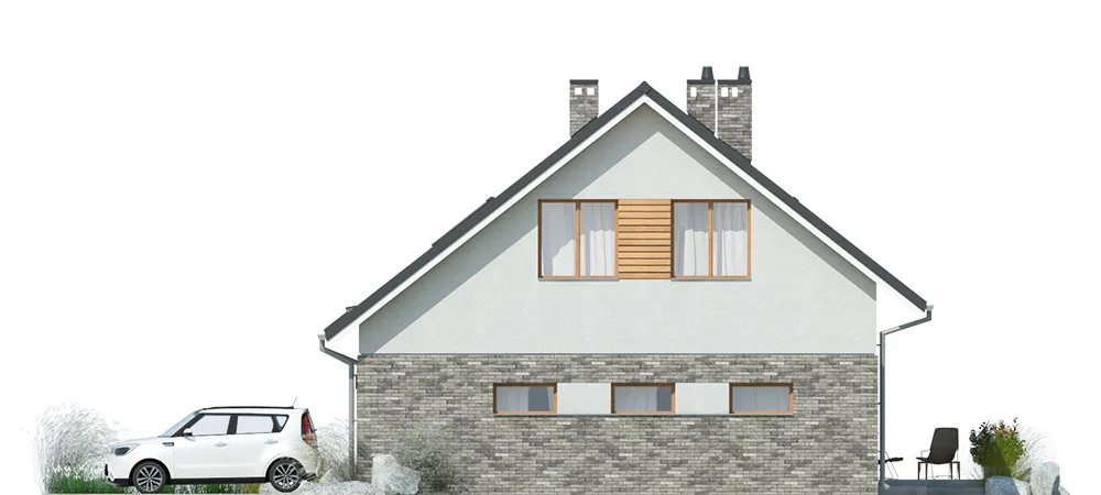 Elewacja boczna prawa