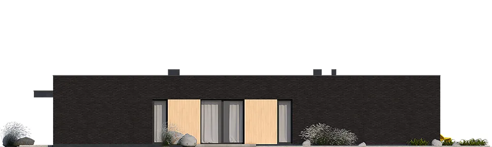 Elewacja boczna lewa