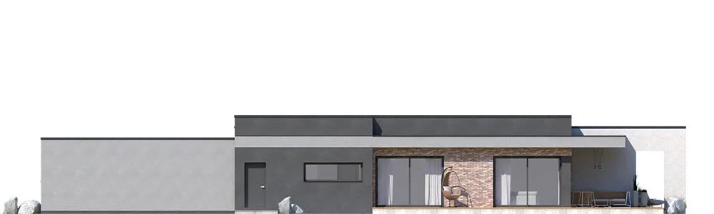 Elewacja boczna lewa