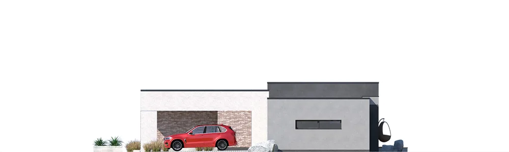 Elewacja boczna prawa