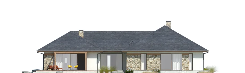 Elewacja boczna lewa