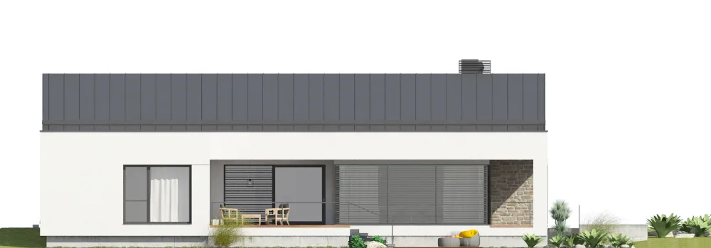 Elewacja boczna lewa