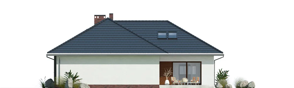 Elewacja boczna lewa