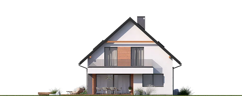 Elewacja boczna lewa