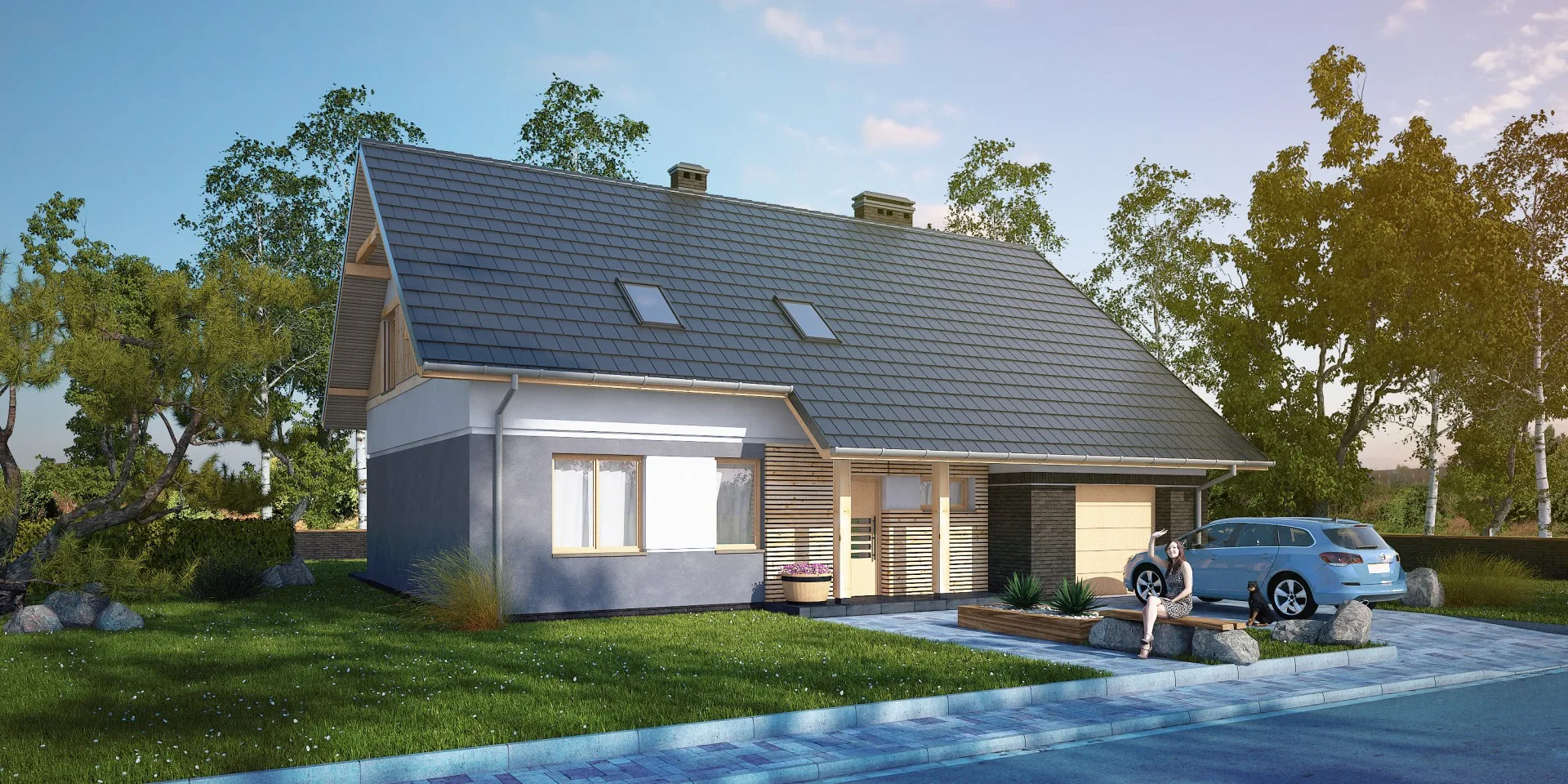 Wizualizacja projektu Vilis II G1 - zdjęcie 2