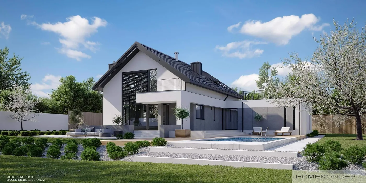 Wizualizacja HOMEKONCEPT 02 G2 EN - zdjęcie 3