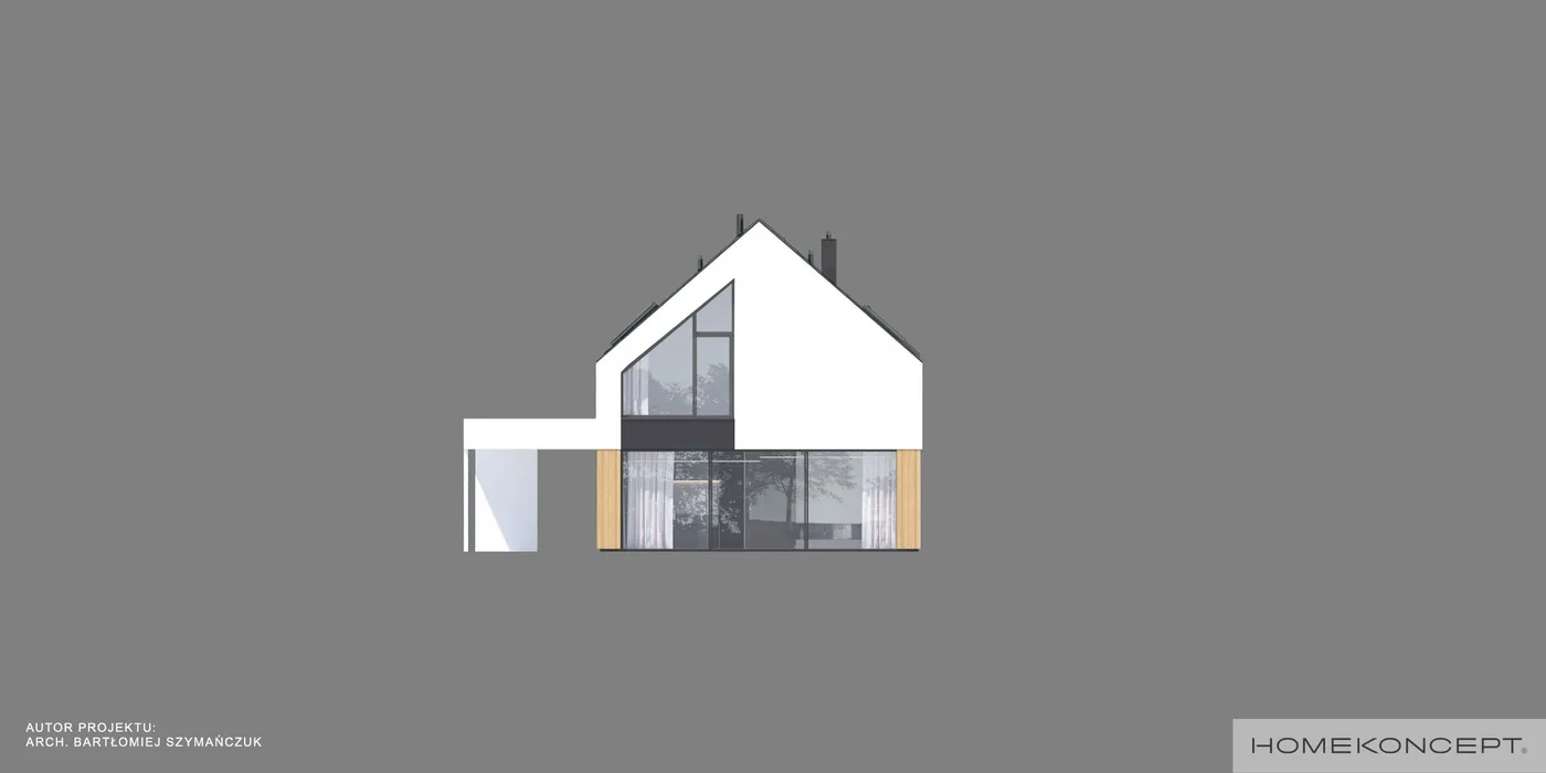 Elewacja boczna lewa