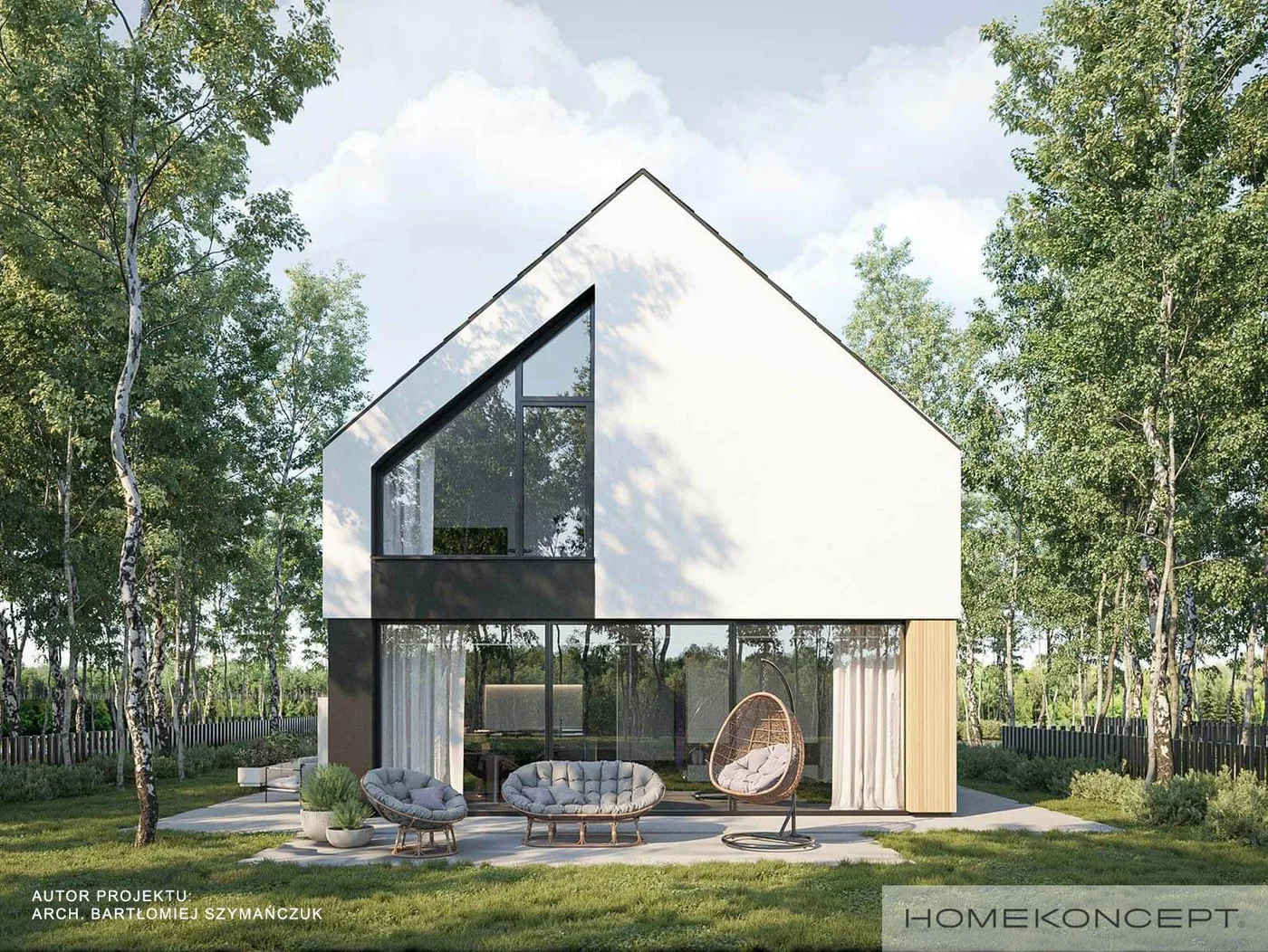 Wizualizacja HOMEKONCEPT 100 - zdjęcie 3