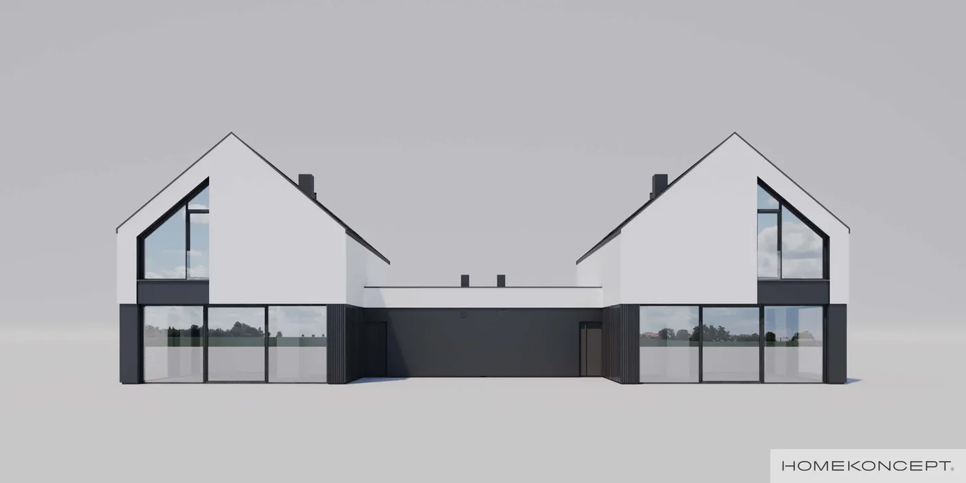 Elewacja boczna lewa