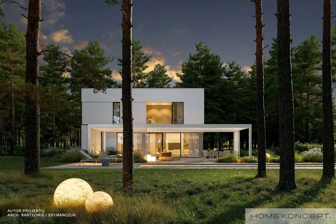 Wizualizacja HOMEKONCEPT 111 - zdjęcie 3