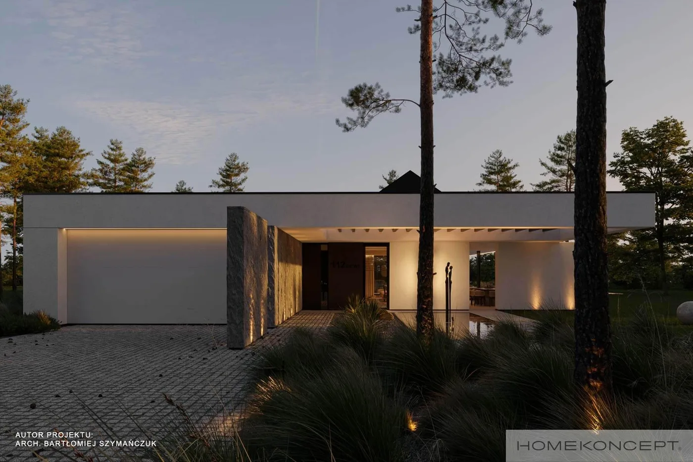 Wizualizacja HOMEKONCEPT 112 G2 wariant 01 - zdjęcie 3