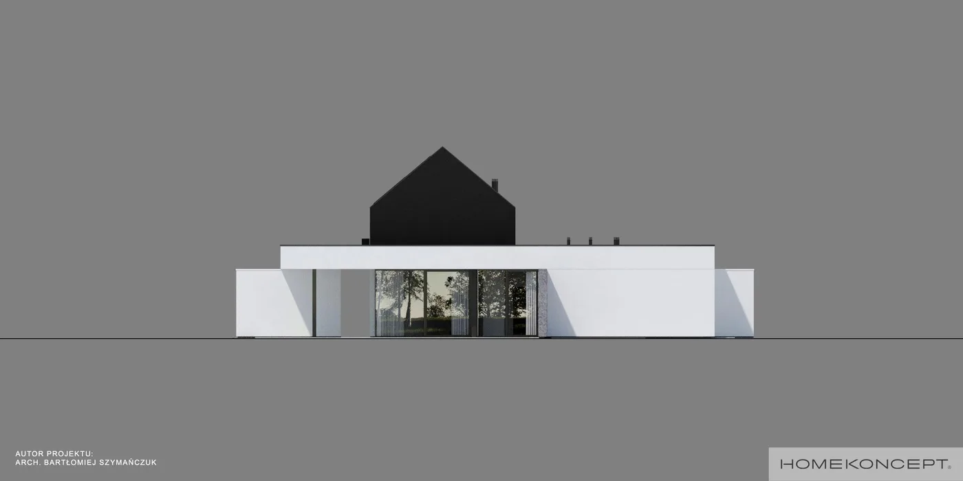 Elewacja boczna lewa