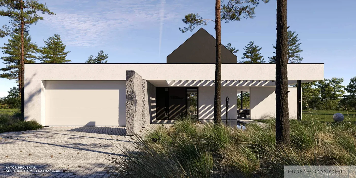 Wizualizacja HOMEKONCEPT 112 G2 wariant 02 - zdjęcie 2