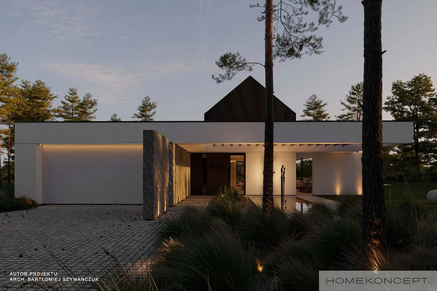 Wizualizacja HOMEKONCEPT 112 G2 wariant 02 - zdjęcie 3