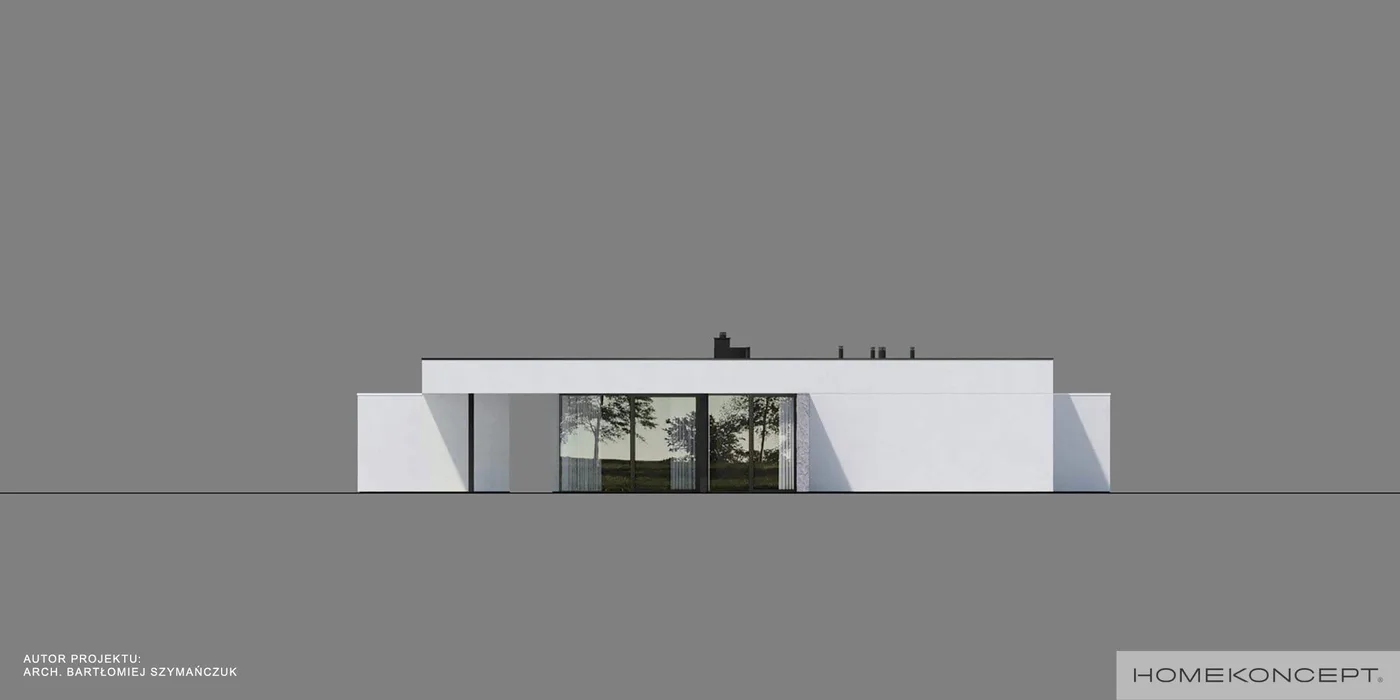 Elewacja boczna lewa