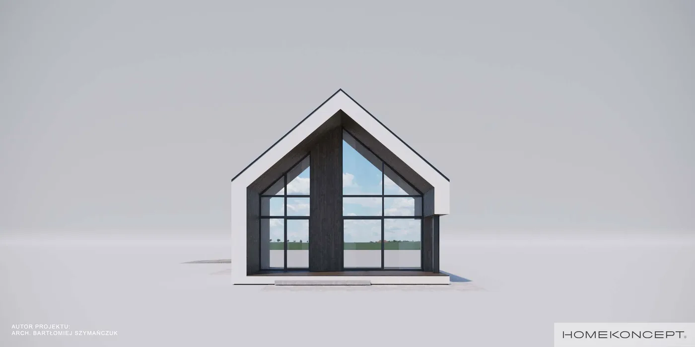 Elewacja boczna lewa