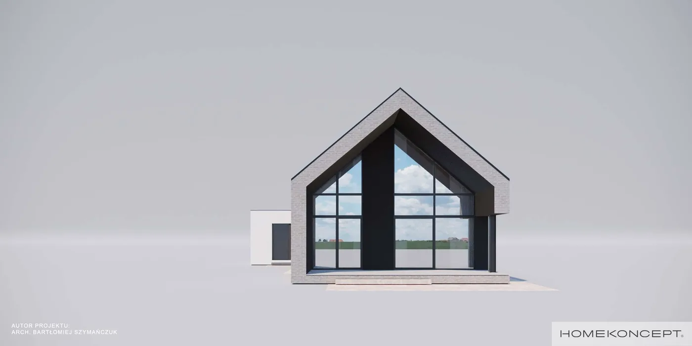 Elewacja boczna lewa