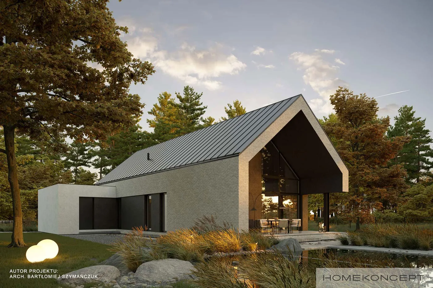 Wizualizacja HOMEKONCEPT 117 G1 - zdjęcie 3