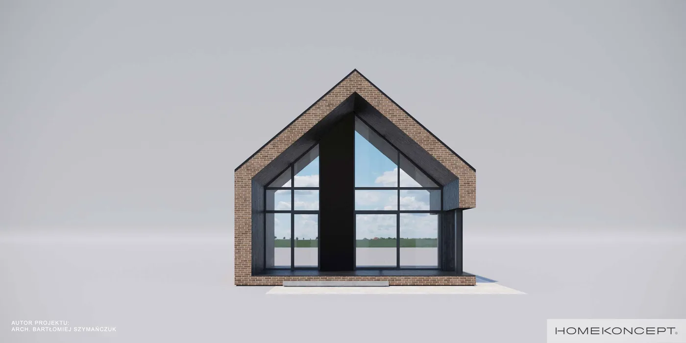 Elewacja boczna lewa