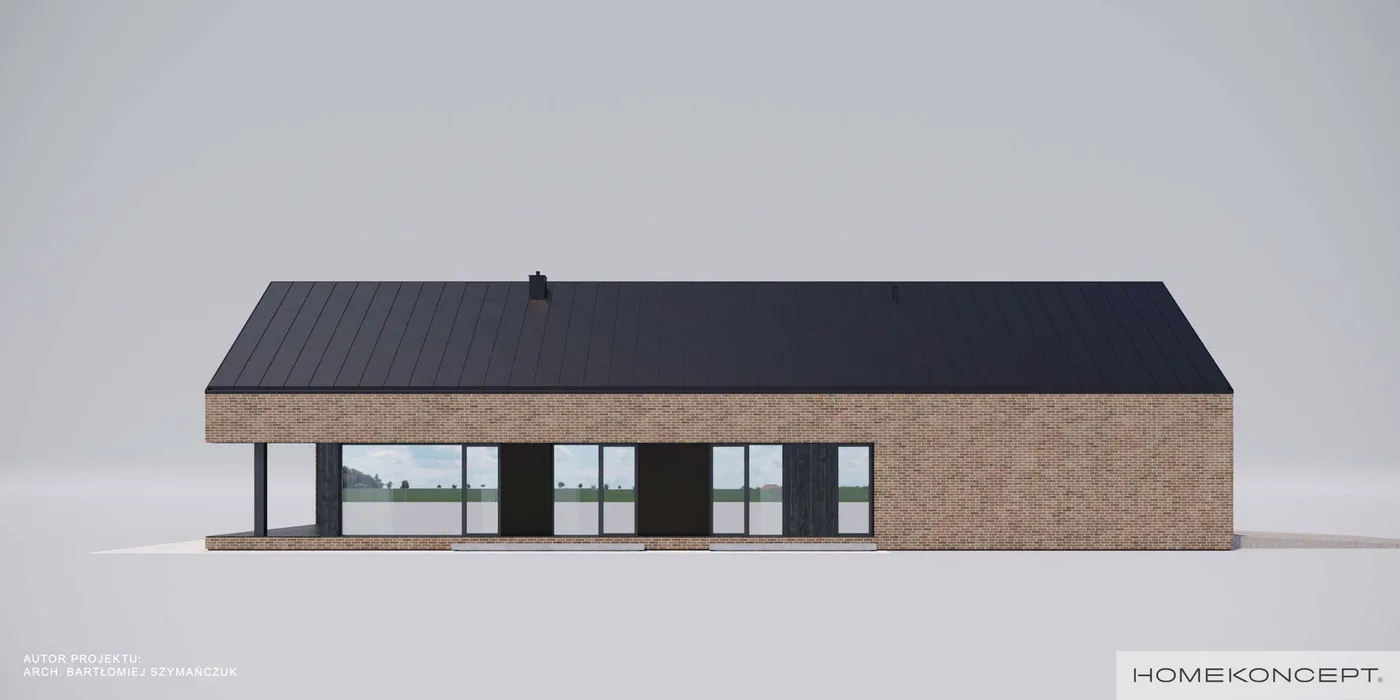 Elewacja boczna prawa