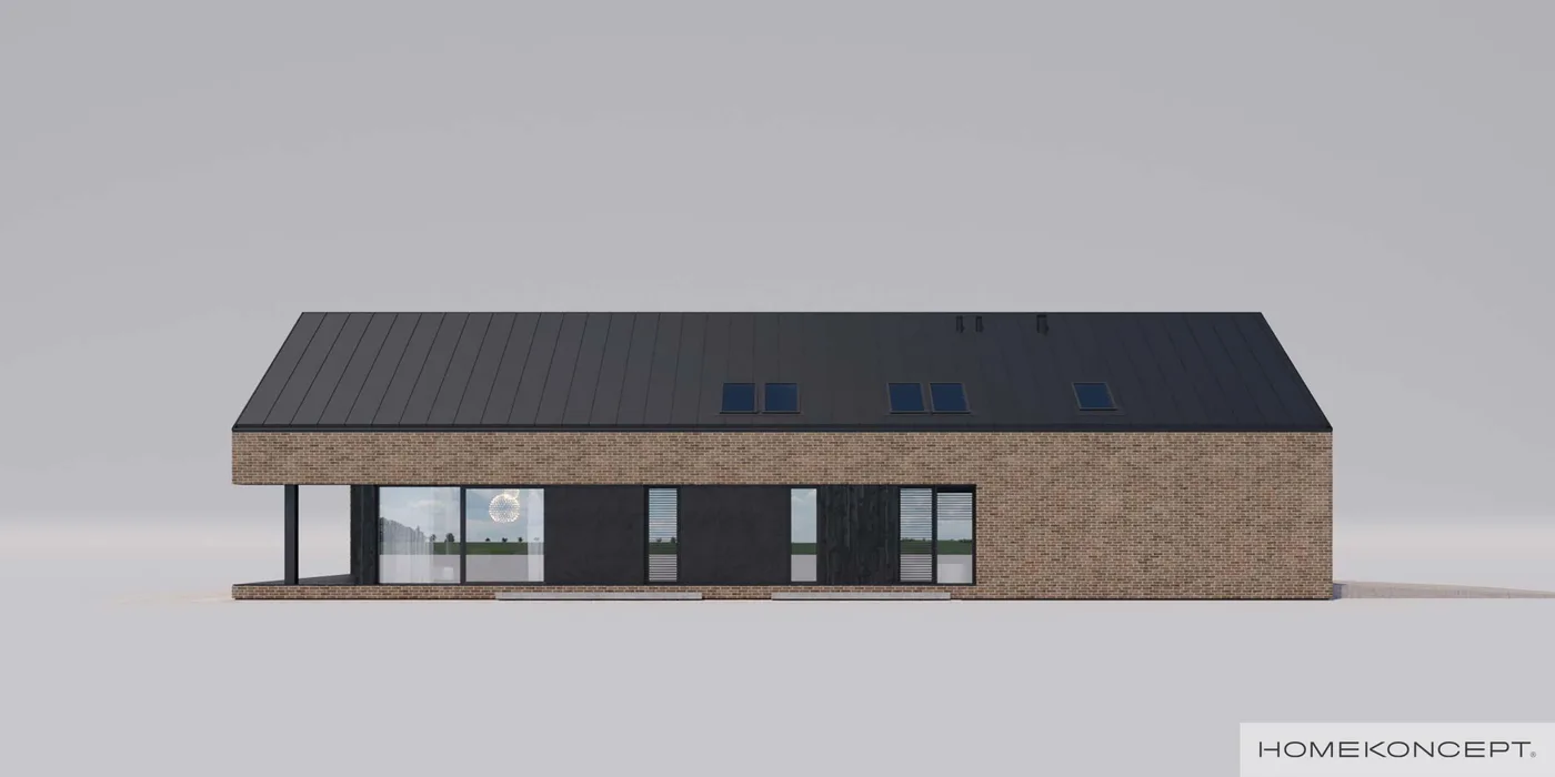 Elewacja boczna prawa