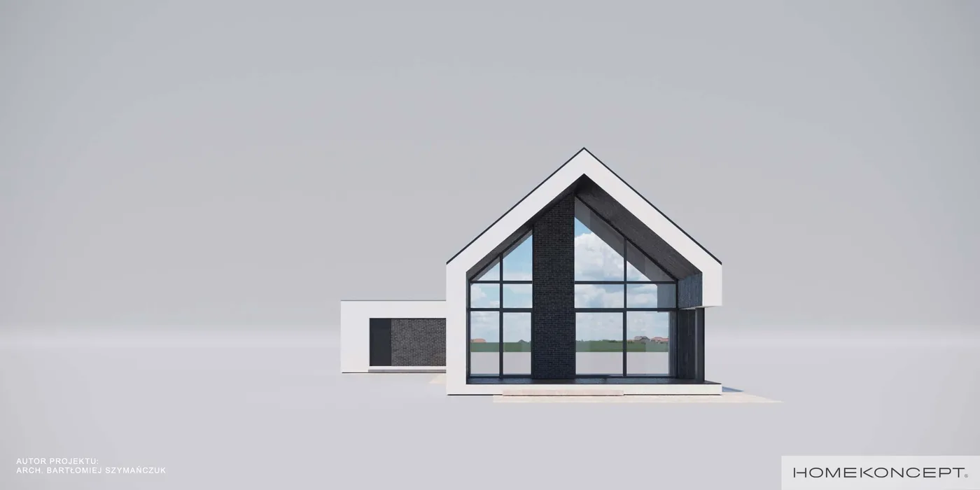 Elewacja boczna lewa