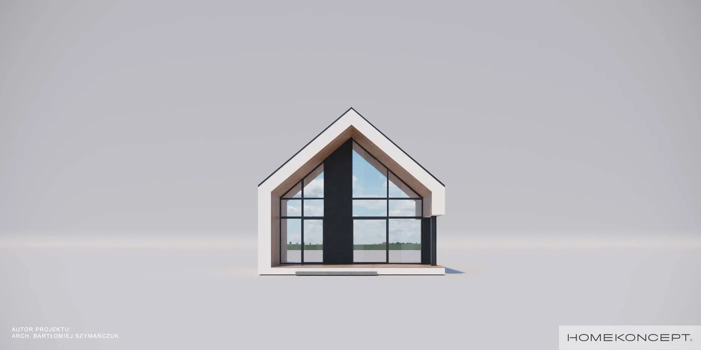 Elewacja boczna lewa