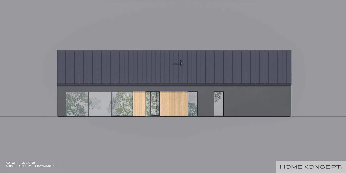 Elewacja boczna lewa