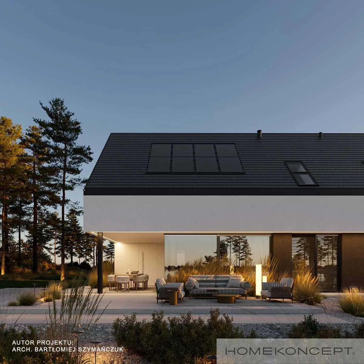 Wizualizacja HOMEKONCEPT 119 G1 - zdjęcie 3