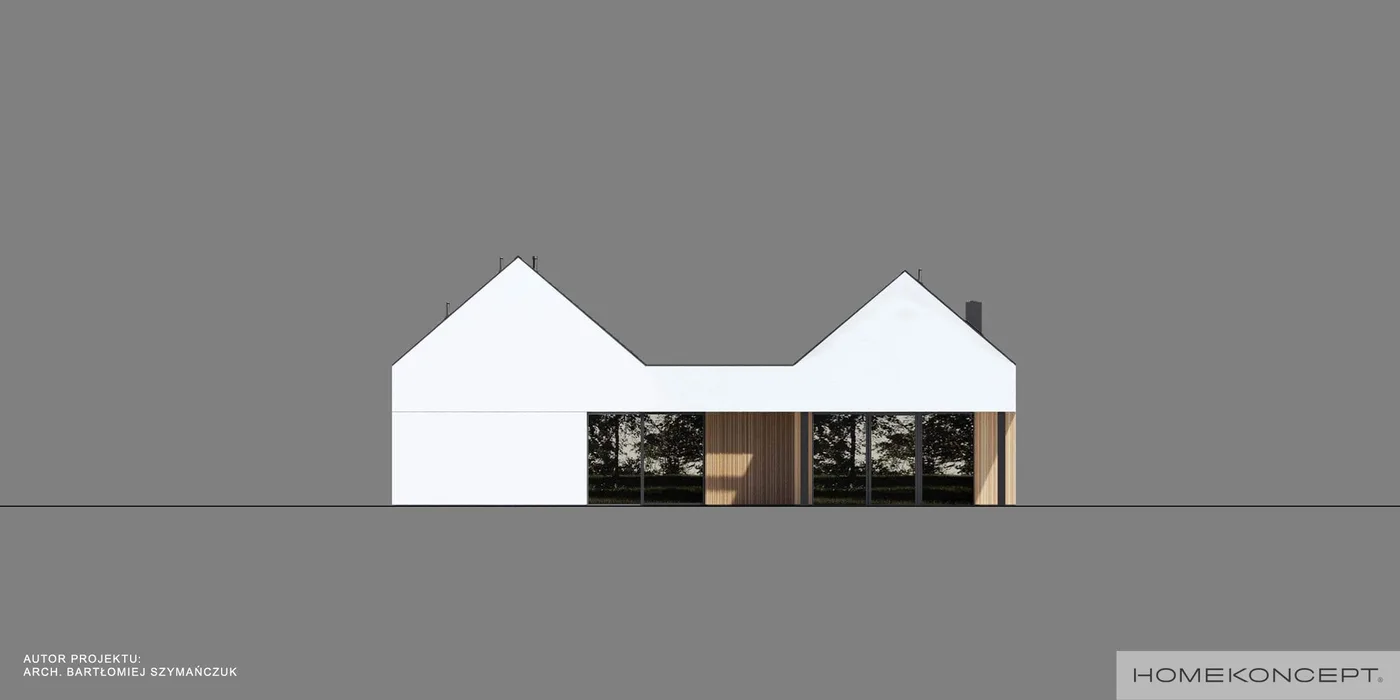 Elewacja boczna lewa