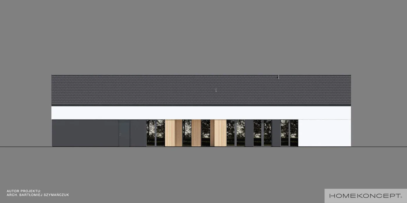 Elewacja boczna prawa