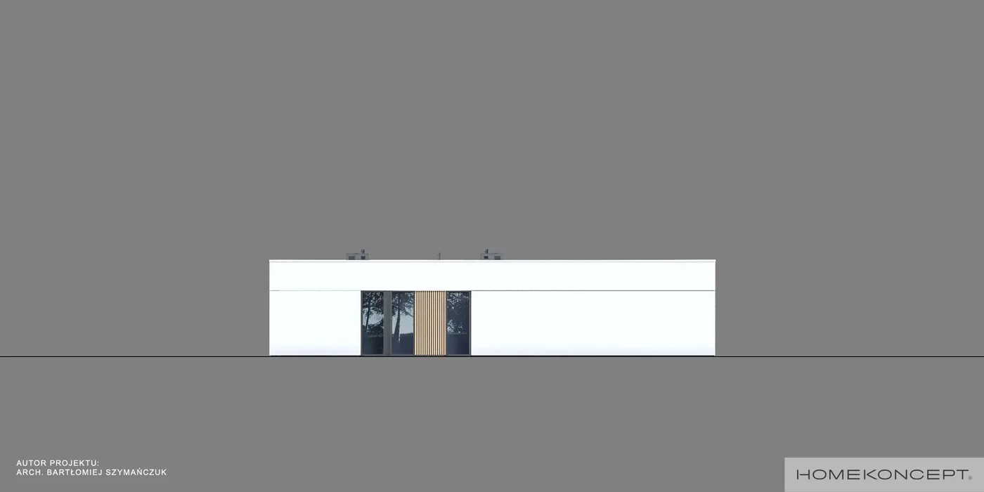 Elewacja boczna prawa