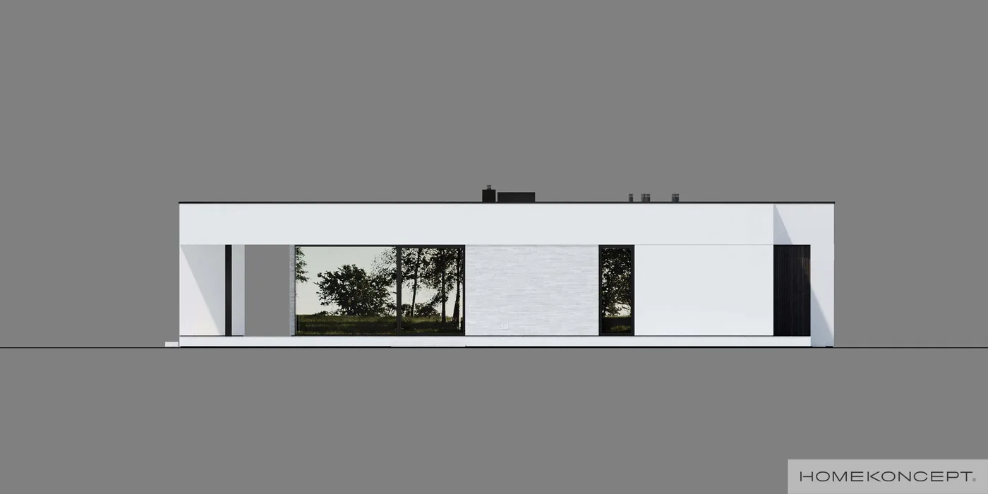 Elewacja boczna lewa