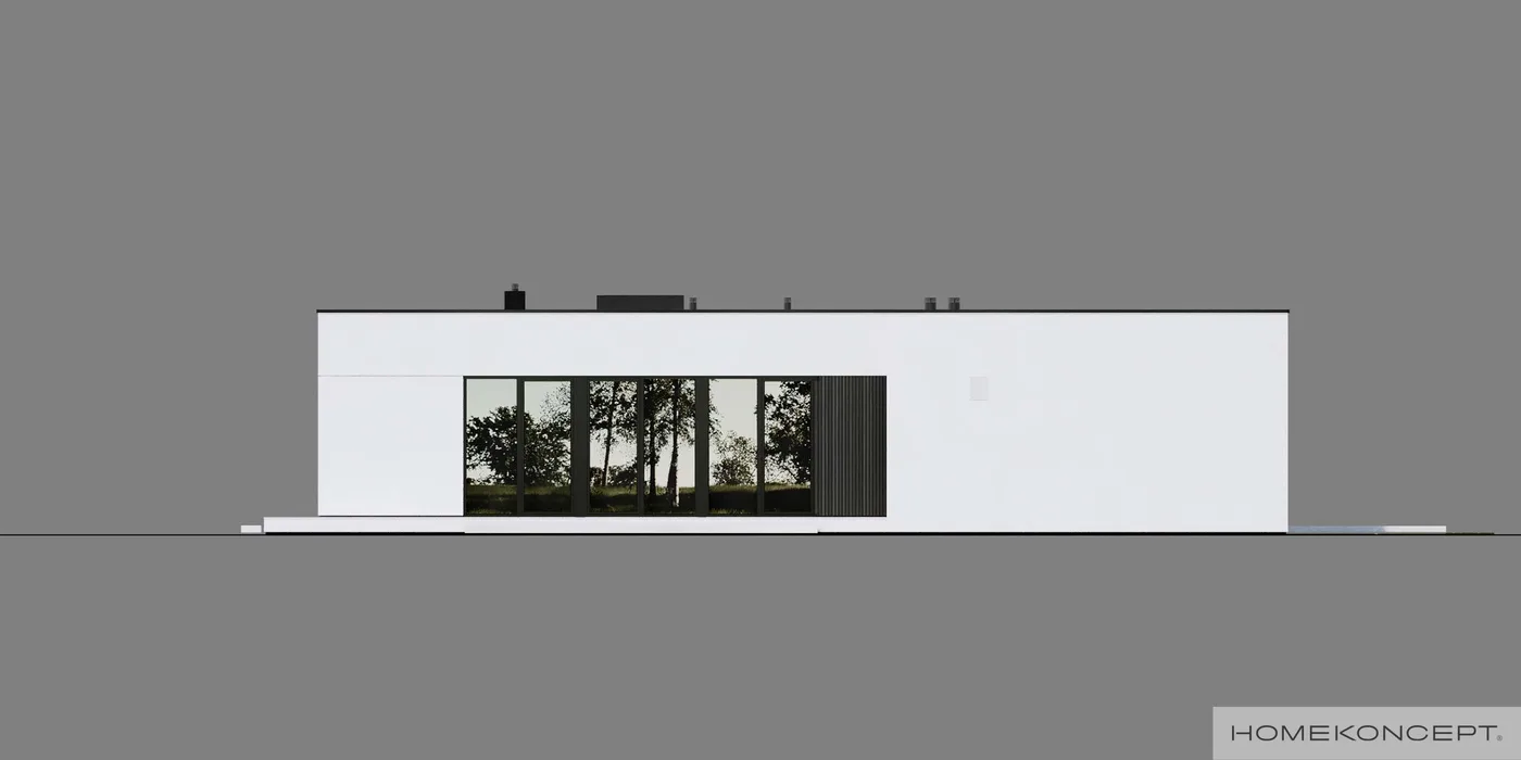 Elewacja boczna prawa