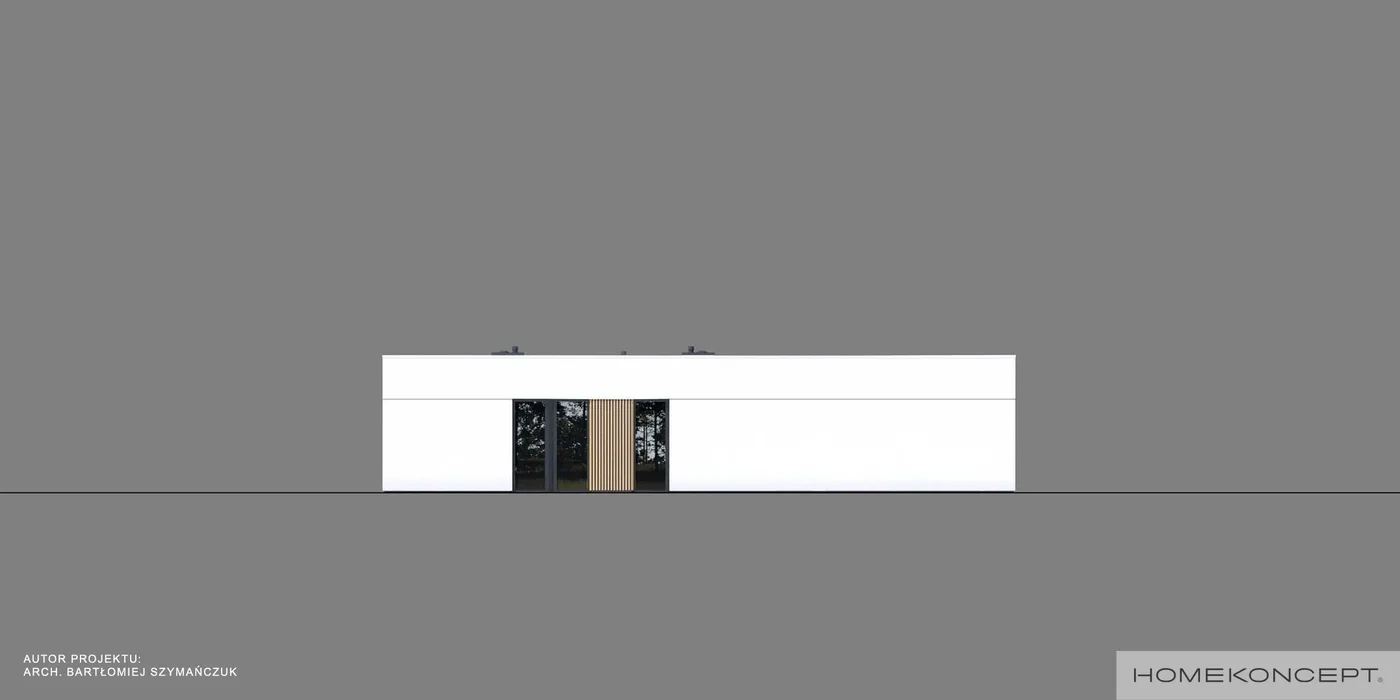 Elewacja boczna prawa