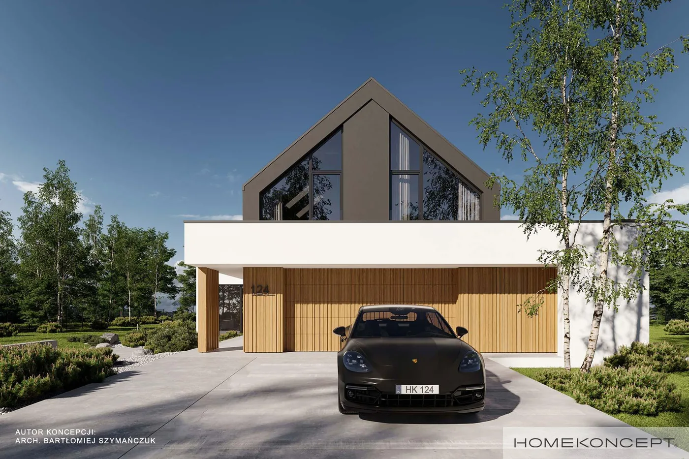 Wizualizacja HOMEKONCEPT 124 - zdjęcie 3