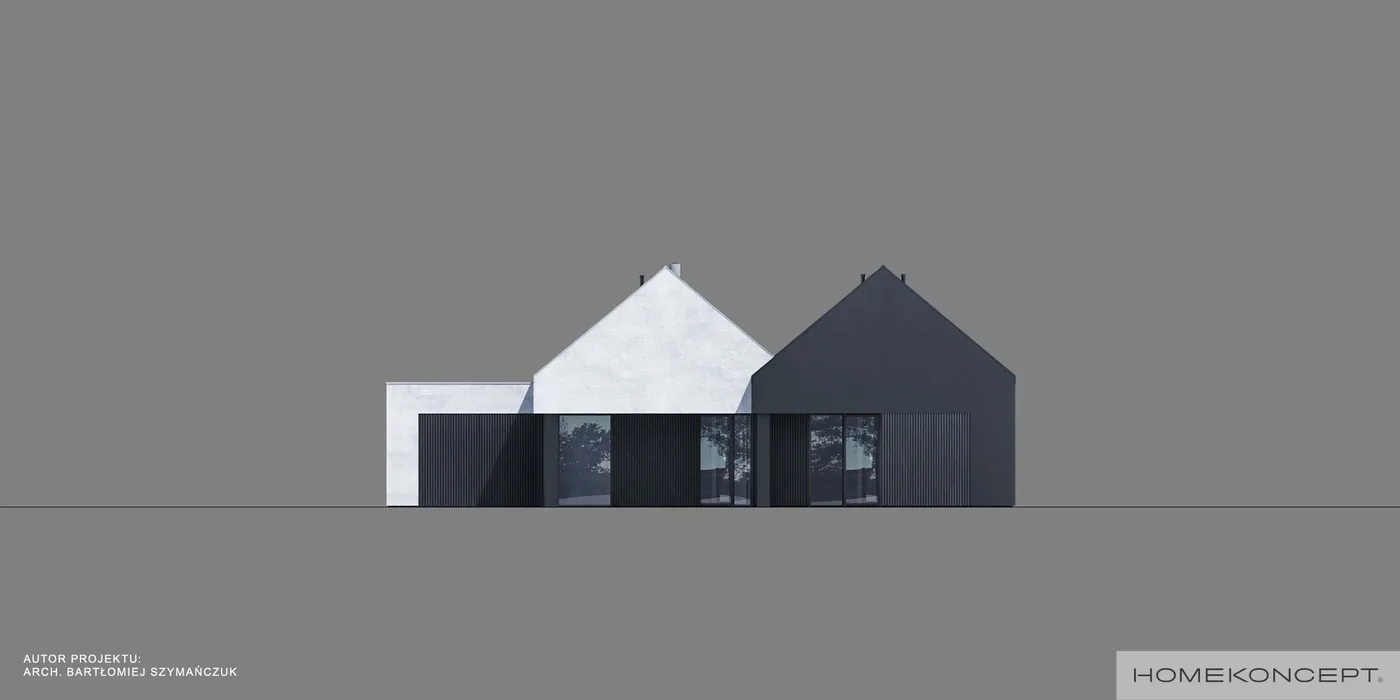 Elewacja boczna lewa