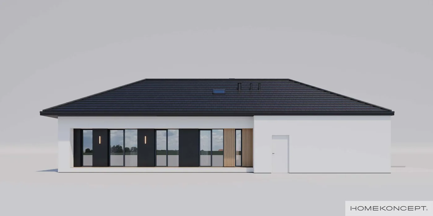 Elewacja boczna prawa