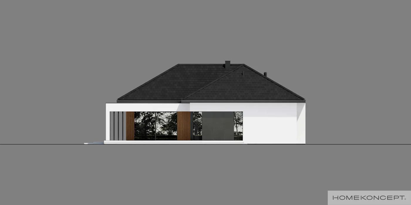 Elewacja boczna lewa