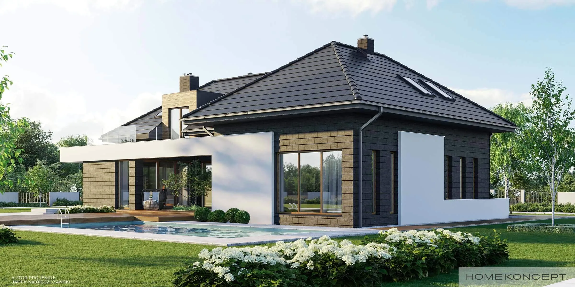 Wizualizacja HOMEKONCEPT 13 EN - zdjęcie 3