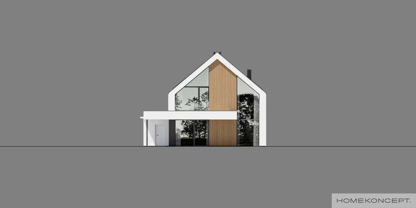 Elewacja boczna lewa