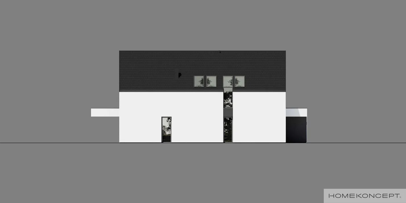 Elewacja boczna prawa